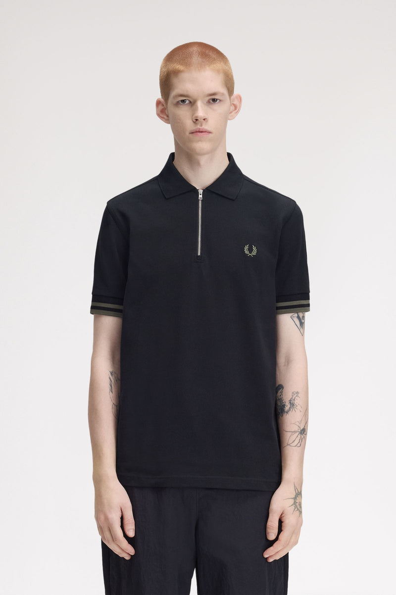 BOLD TIPPED POLO SHIRT