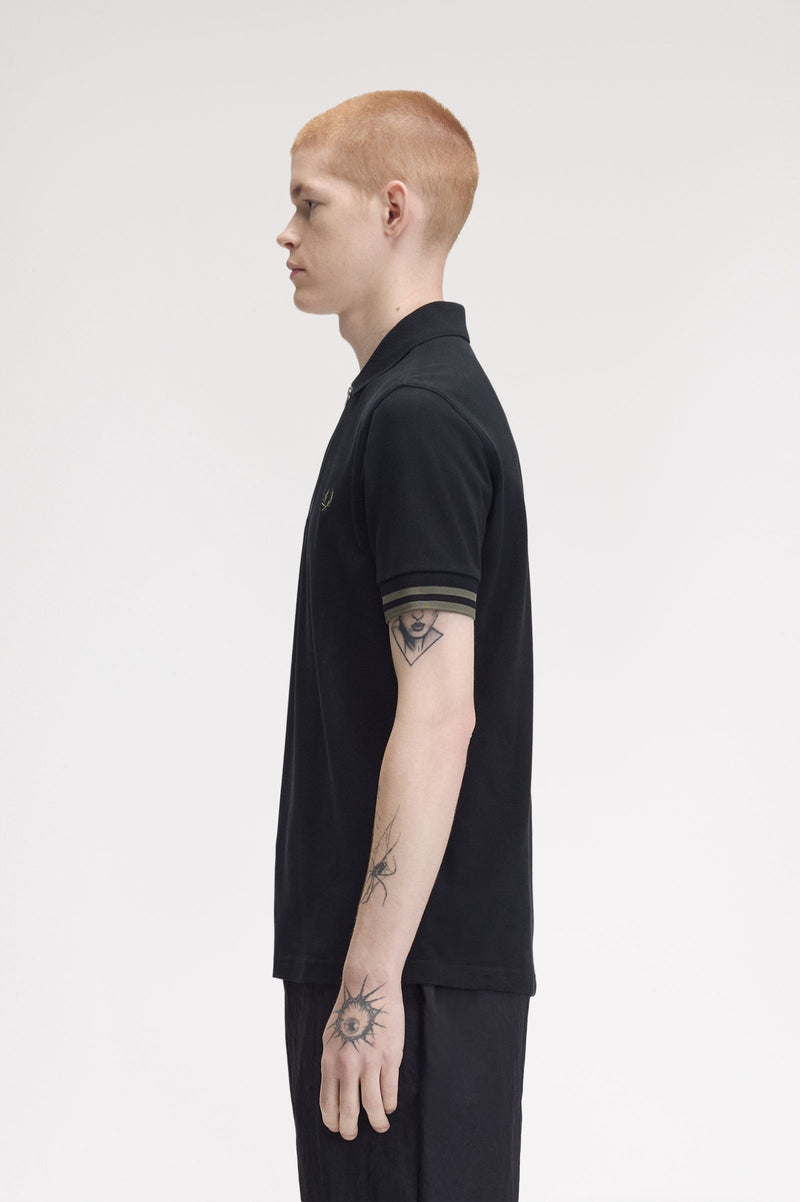 BOLD TIPPED POLO SHIRT