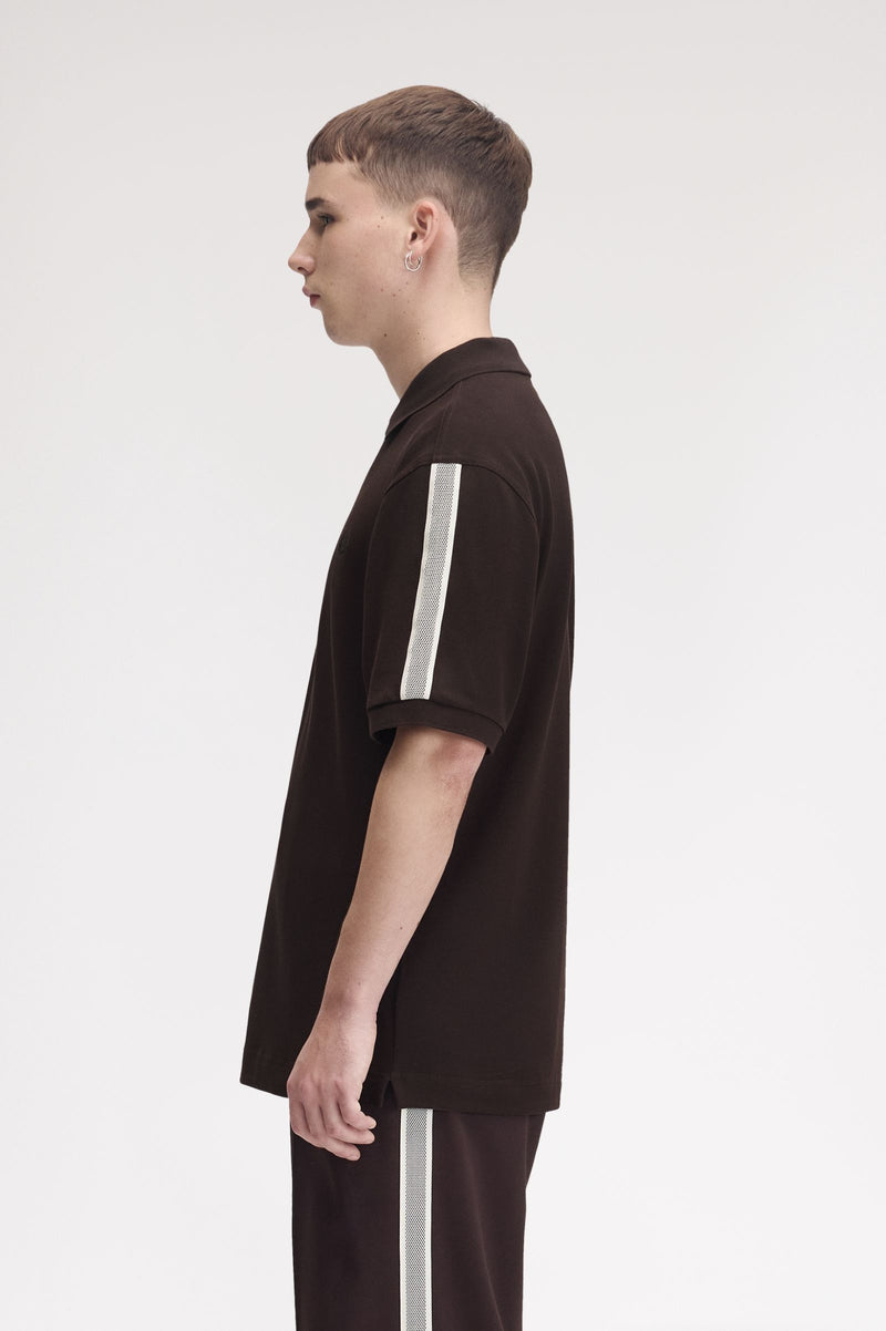 TENNIS NET TAPE POLO SHIRT