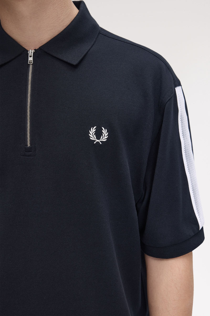 TENNIS NET TAPE POLO SHIRT