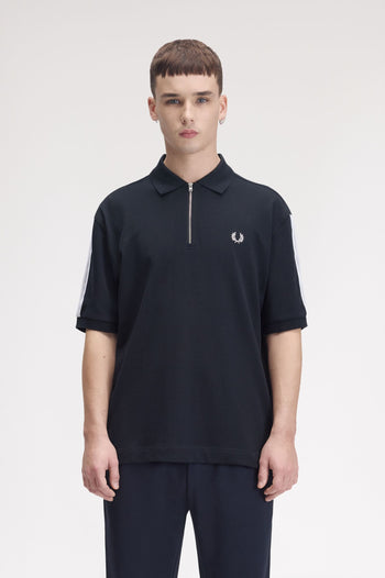 TENNIS NET TAPE POLO SHIRT