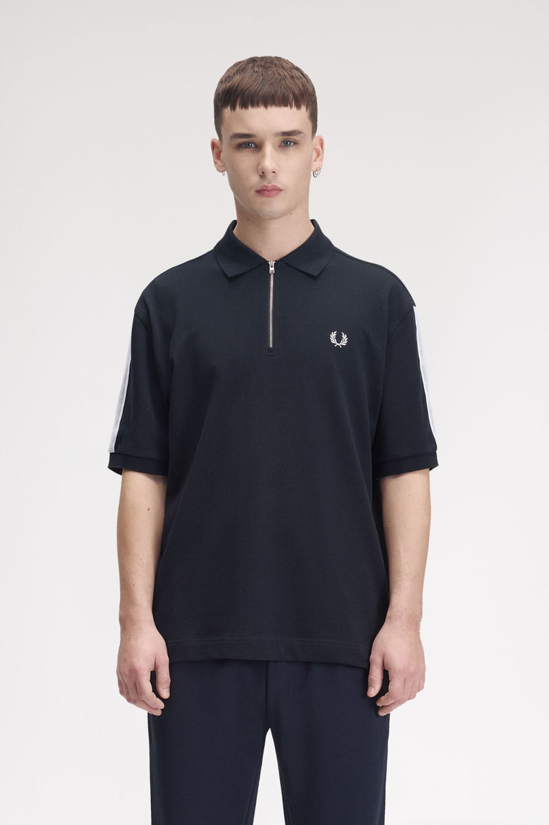 TENNIS NET TAPE POLO SHIRT