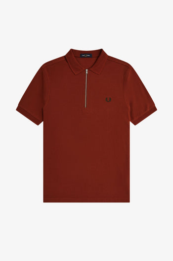 CREPE PIQUE POLO SHIRT