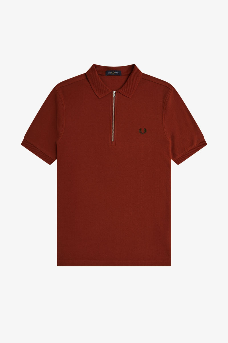 CREPE PIQUE POLO SHIRT