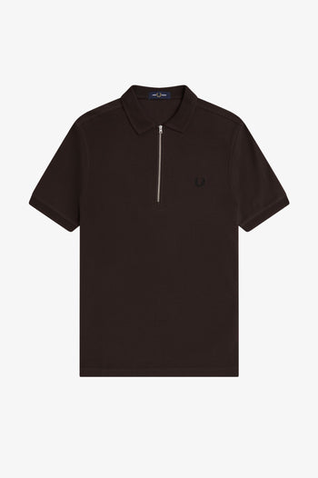CREPE PIQUE POLO SHIRT