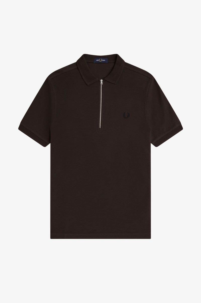 CREPE PIQUE POLO SHIRT