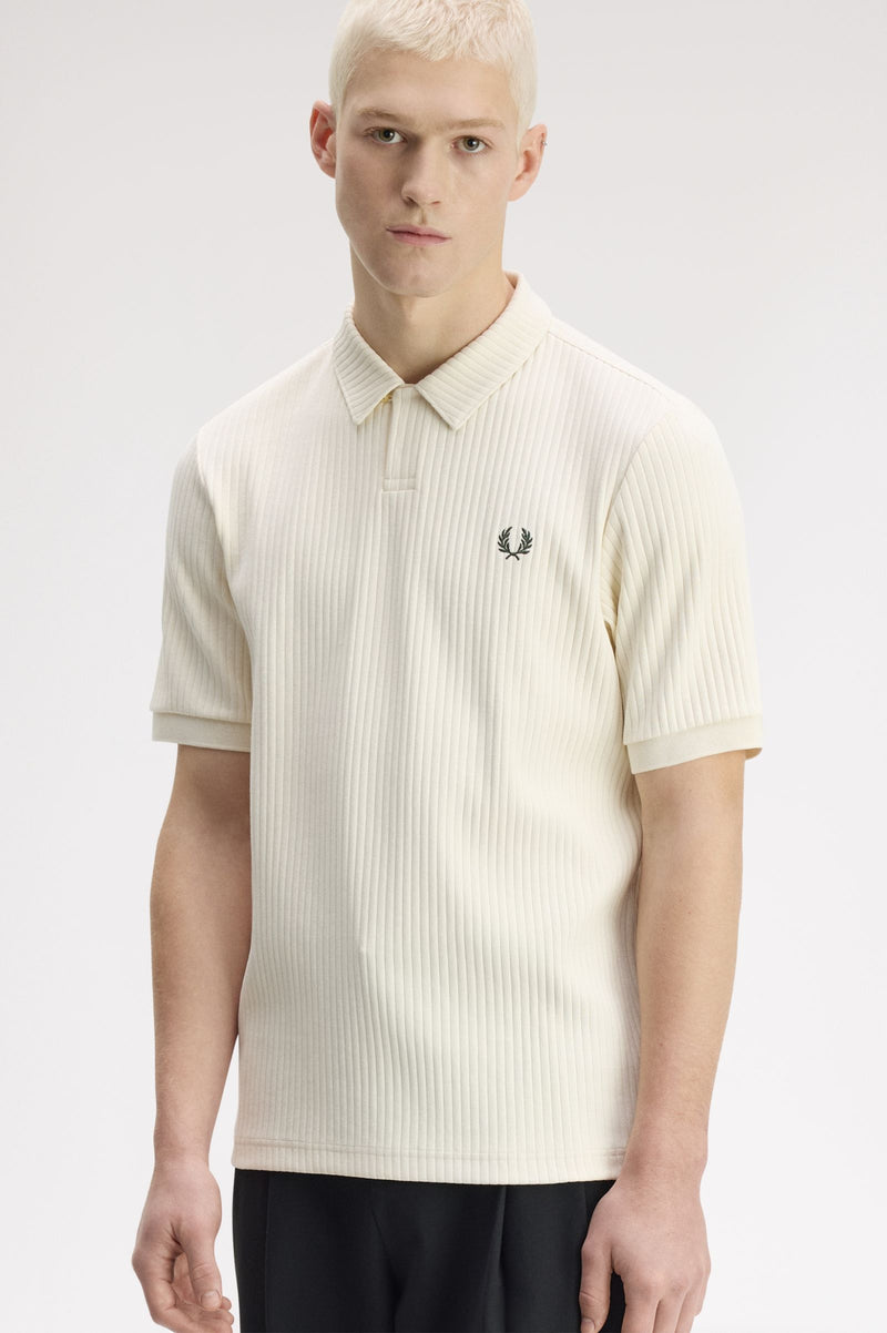 DROP NEEDLE JERSEY POLO SHIRT
