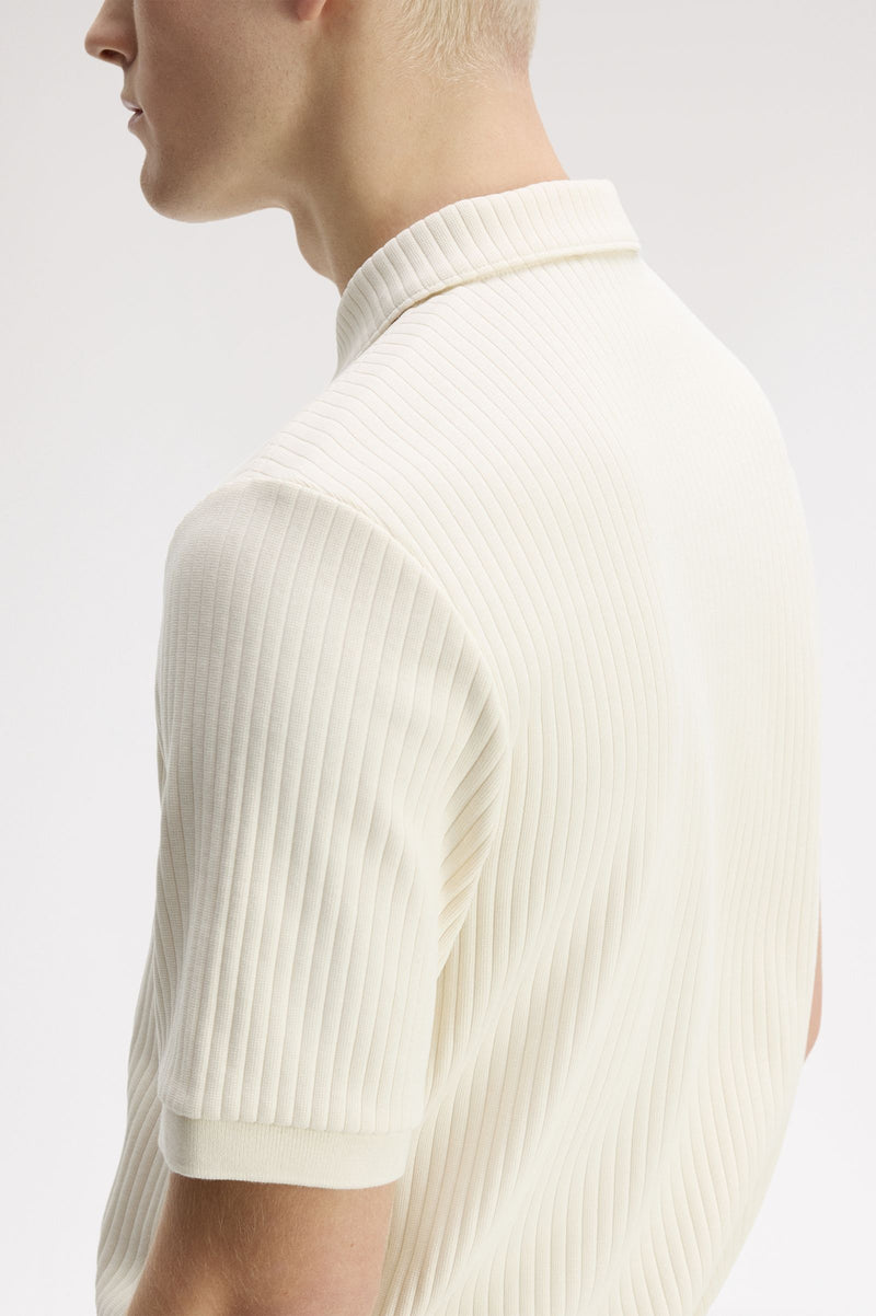 DROP NEEDLE JERSEY POLO SHIRT