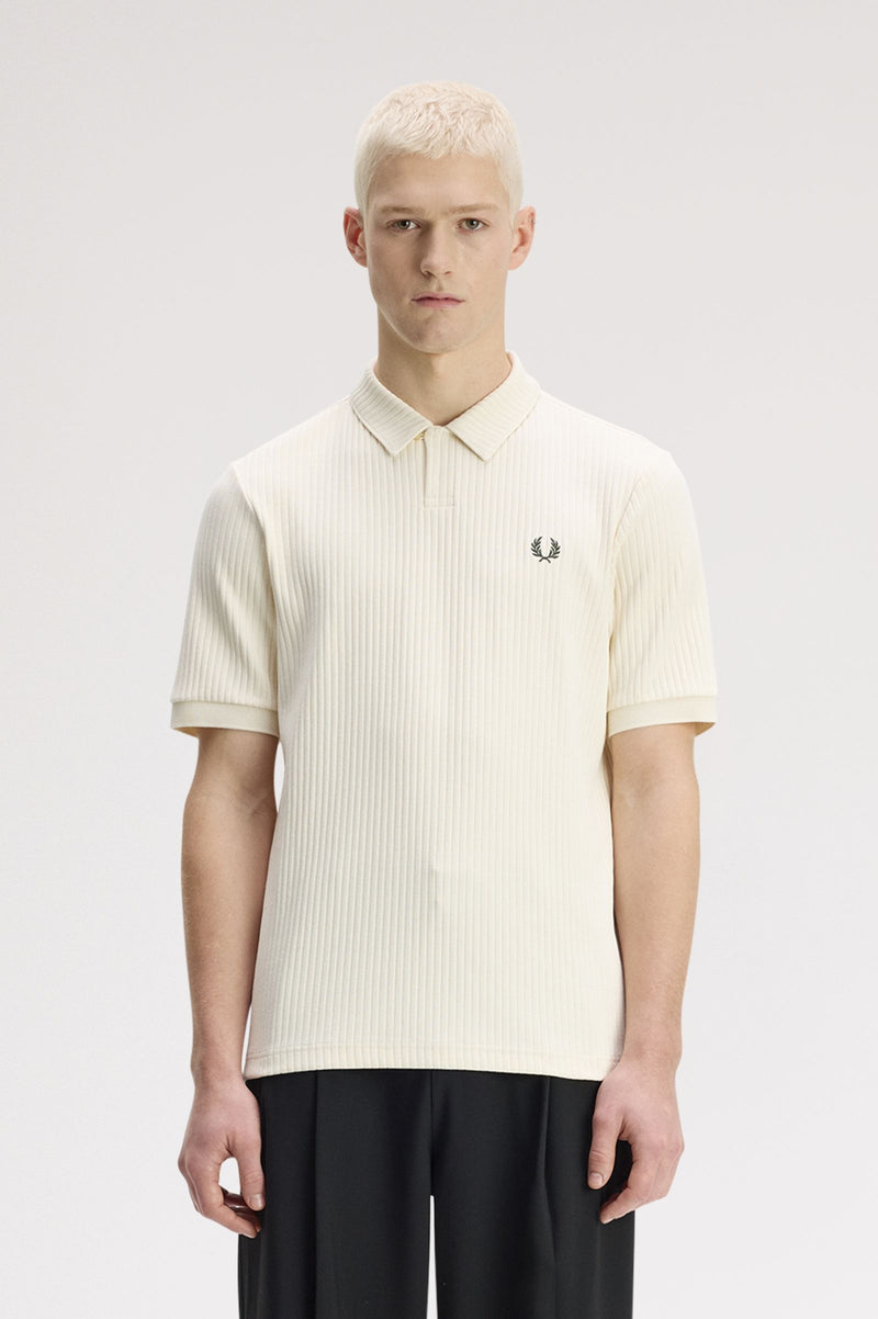 DROP NEEDLE JERSEY POLO SHIRT