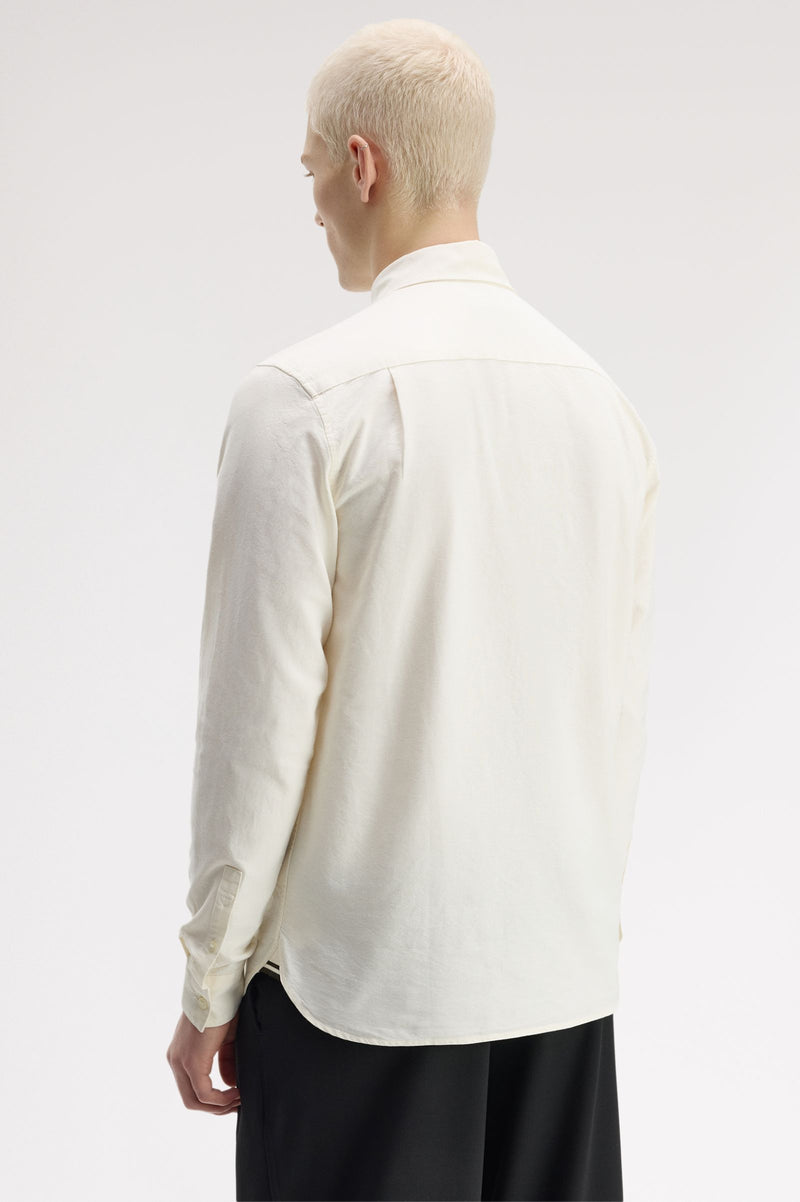 CONCEALED TIPPED OXFORD SHIRT