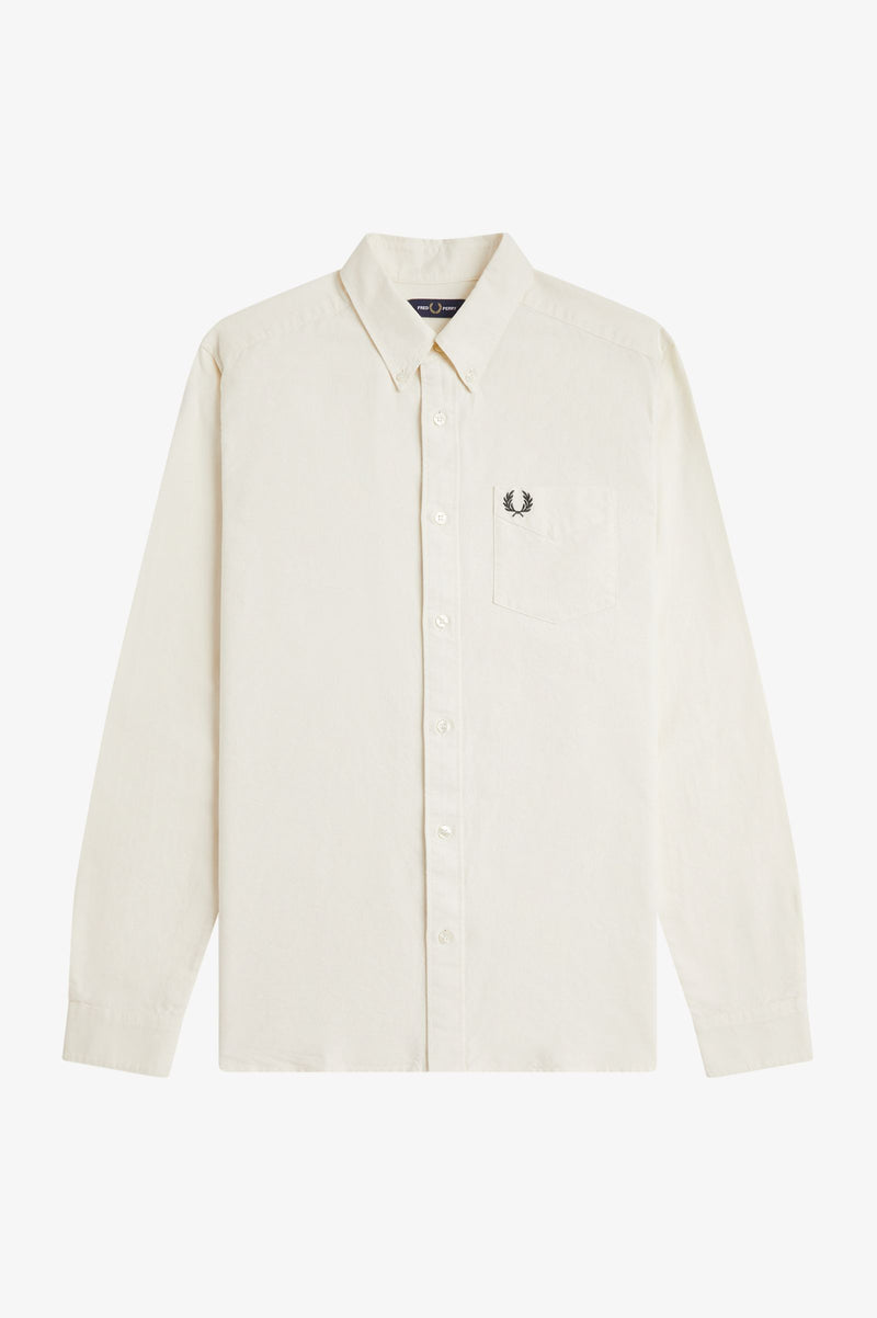CONCEALED TIPPED OXFORD SHIRT