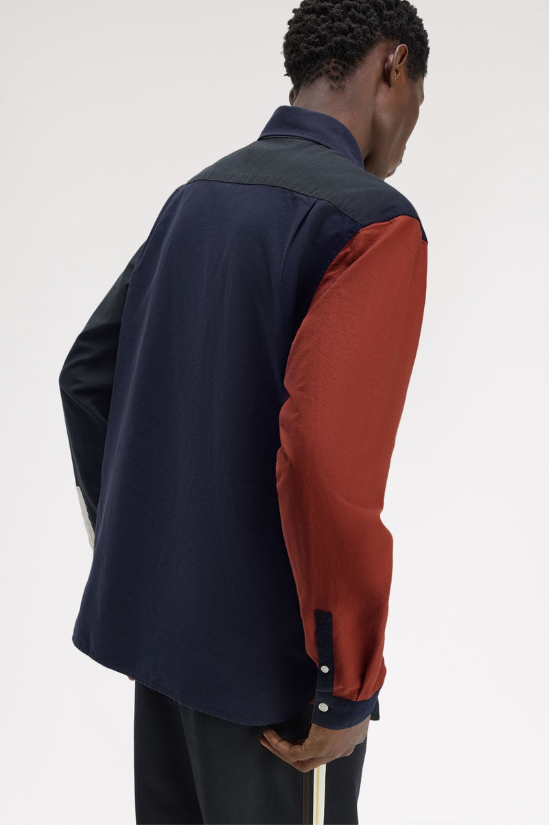 COLOUR BLOCK OXFORD SHIRT