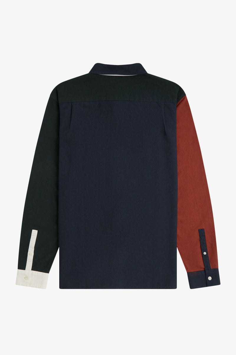 COLOUR BLOCK OXFORD SHIRT