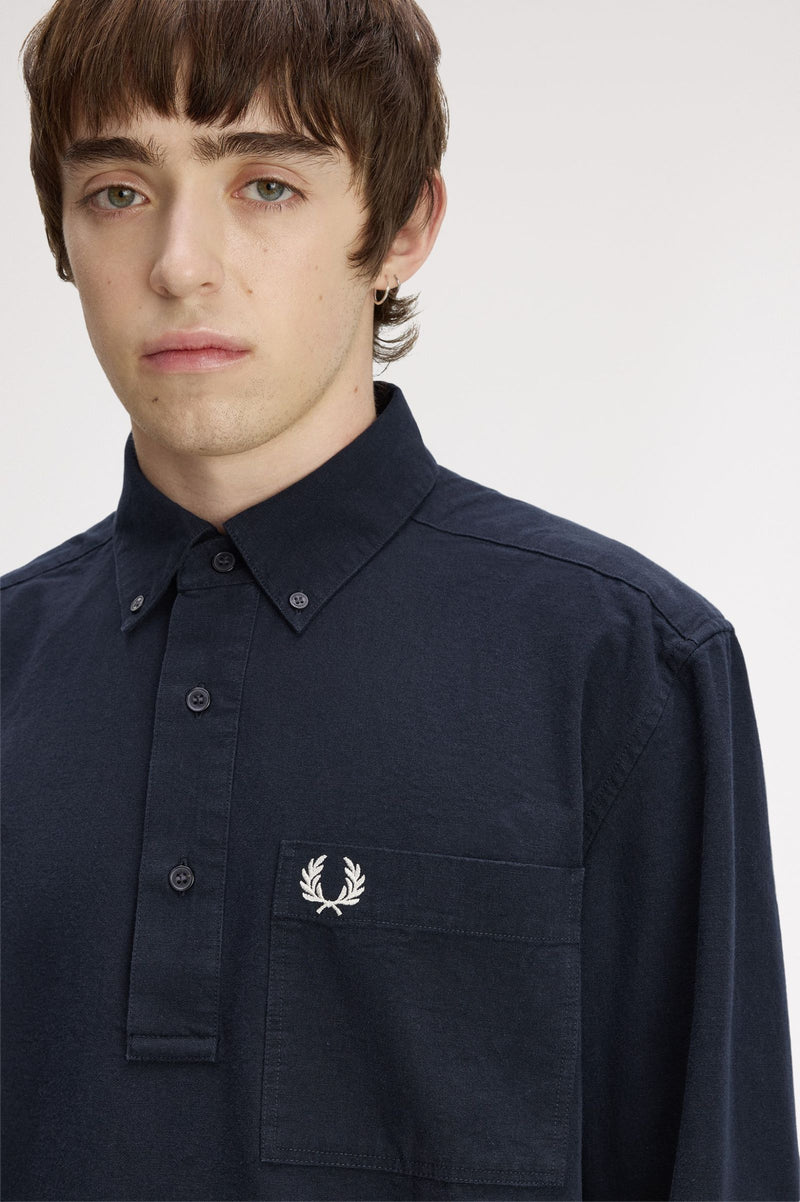 COLOUR BLOCK OXFORD SHIRT