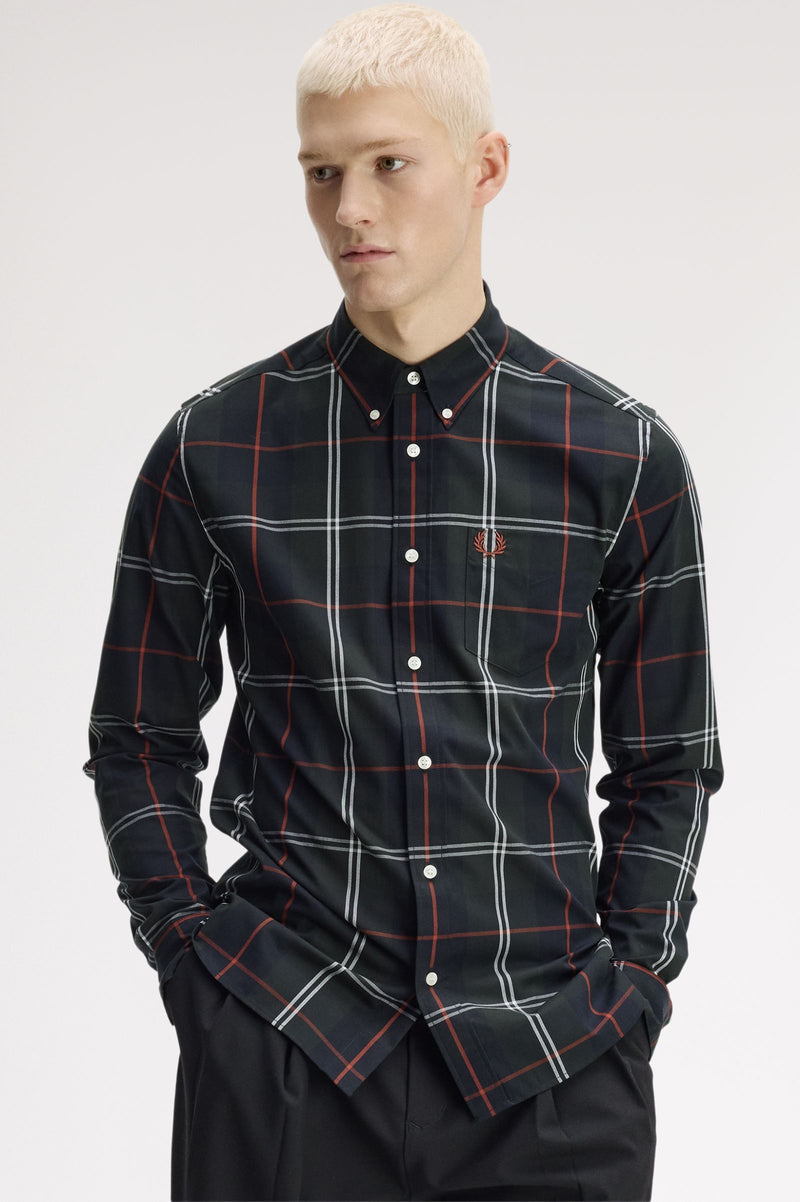 POPLIN TARTAN SHIRT