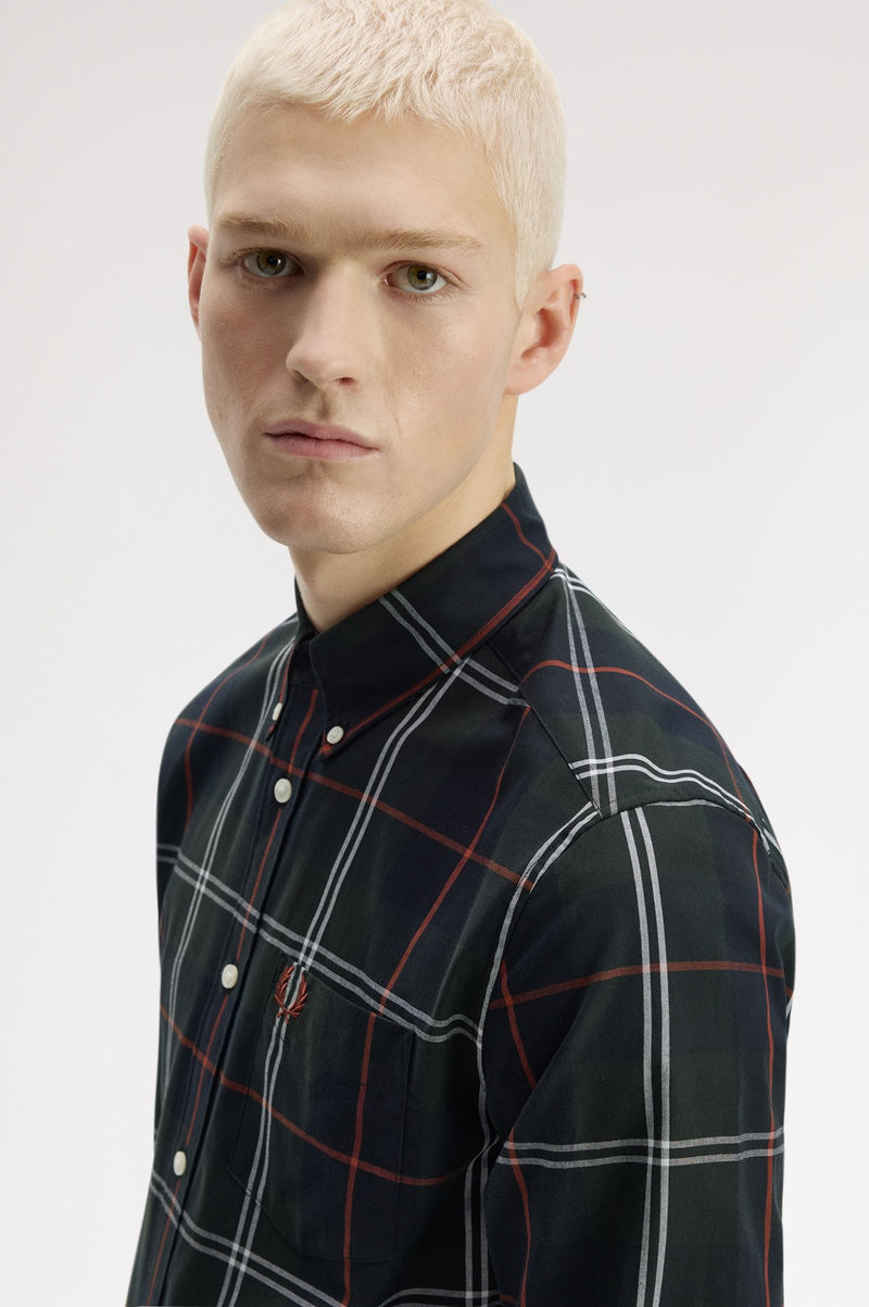 POPLIN TARTAN SHIRT