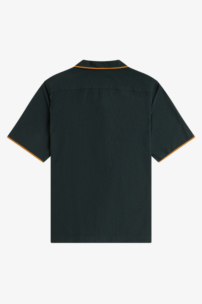 TIPPED REVERE COLLAR SHIRT