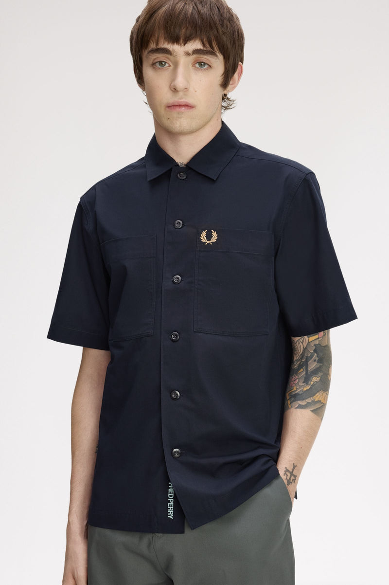RELAXED SHORT SLEEVE COTTON SH
