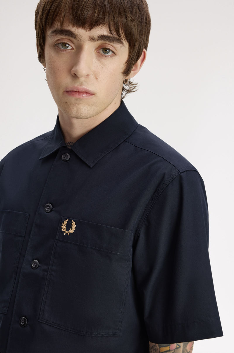 RELAXED SHORT SLEEVE COTTON SH