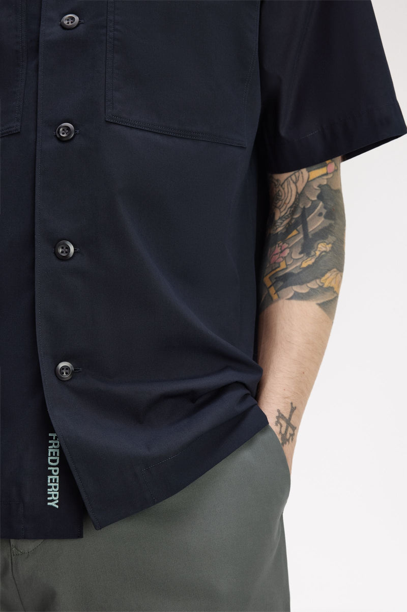 RELAXED SHORT SLEEVE COTTON SH