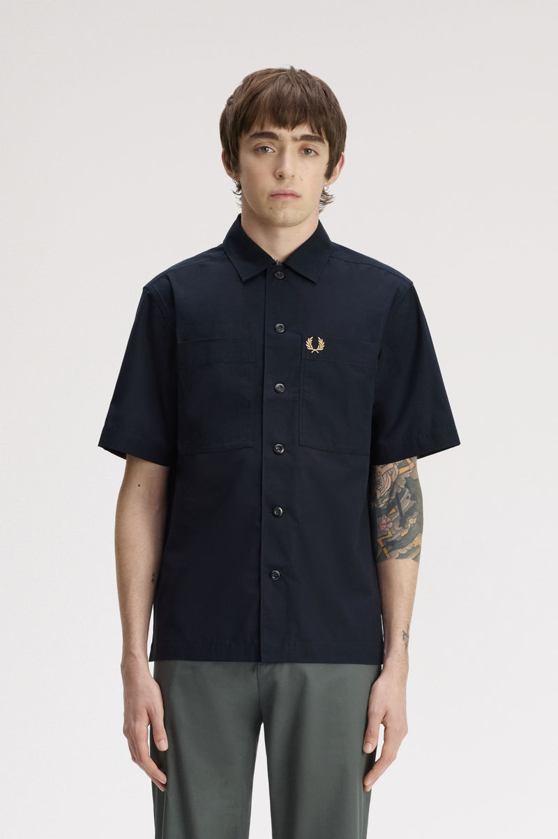 RELAXED SHORT SLEEVE COTTON SH