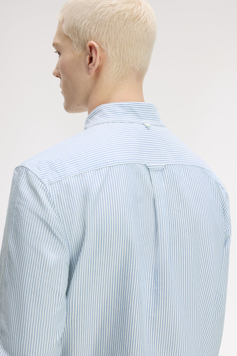 RELAXED STRIPED OXFORD SHIRT
