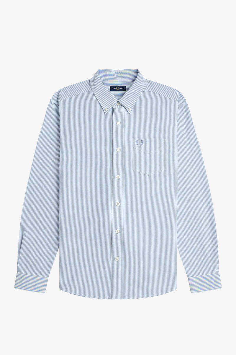 RELAXED STRIPED OXFORD SHIRT