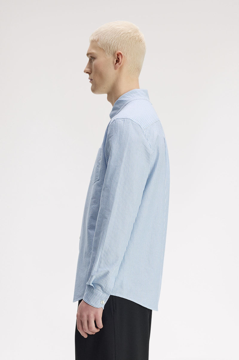 RELAXED STRIPED OXFORD SHIRT