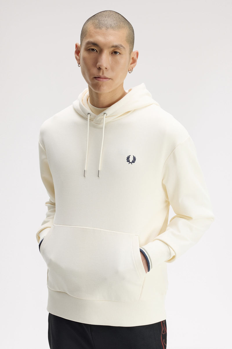 TIPPED HOODED SWEATSHIRT