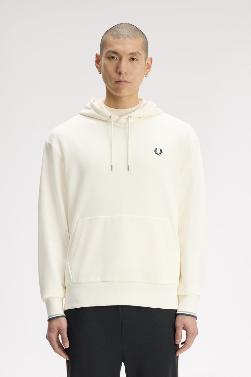 TIPPED HOODED SWEATSHIRT