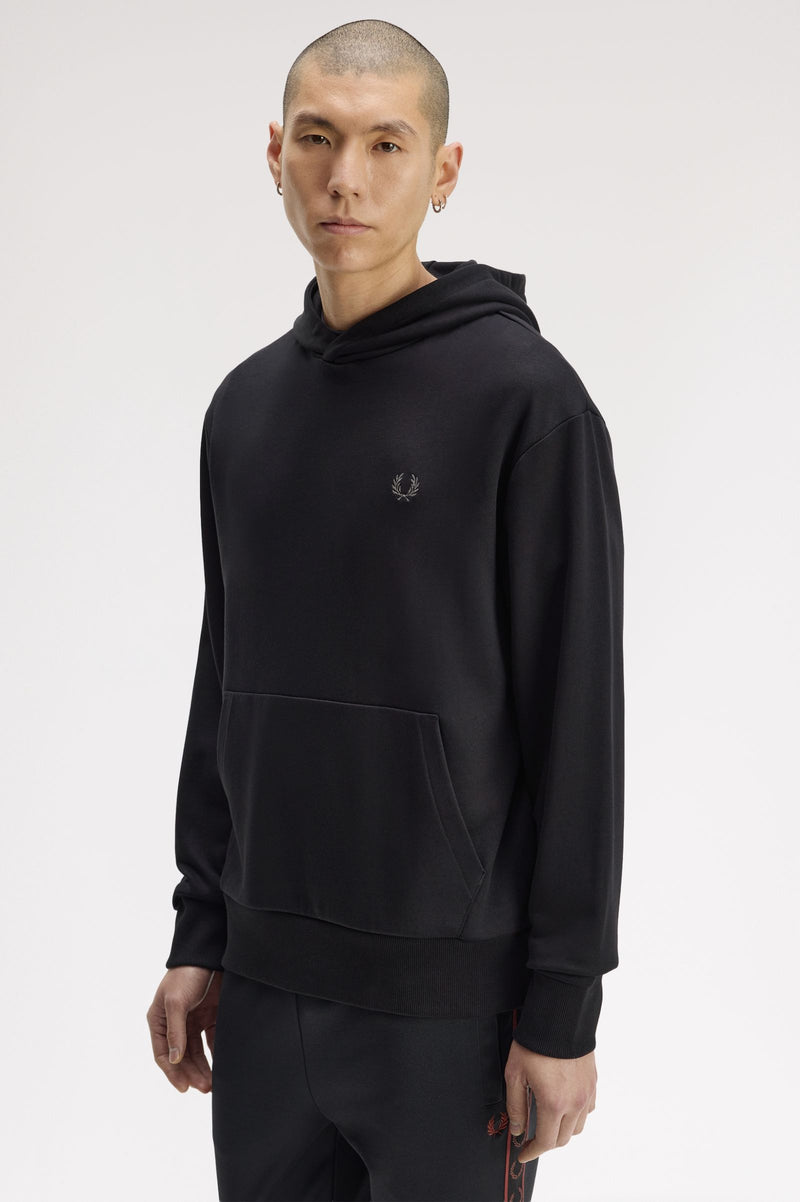 REFLECTIVE HOODED SWEATSHIRT