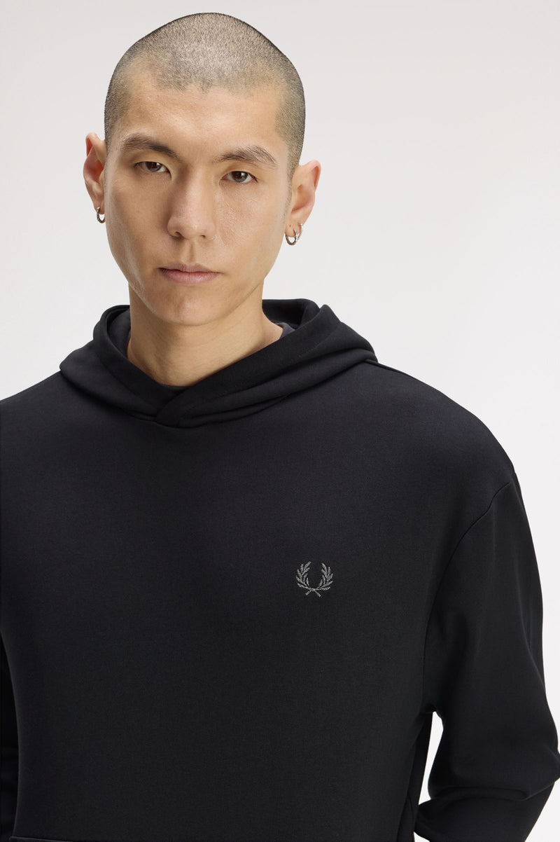 REFLECTIVE HOODED SWEATSHIRT