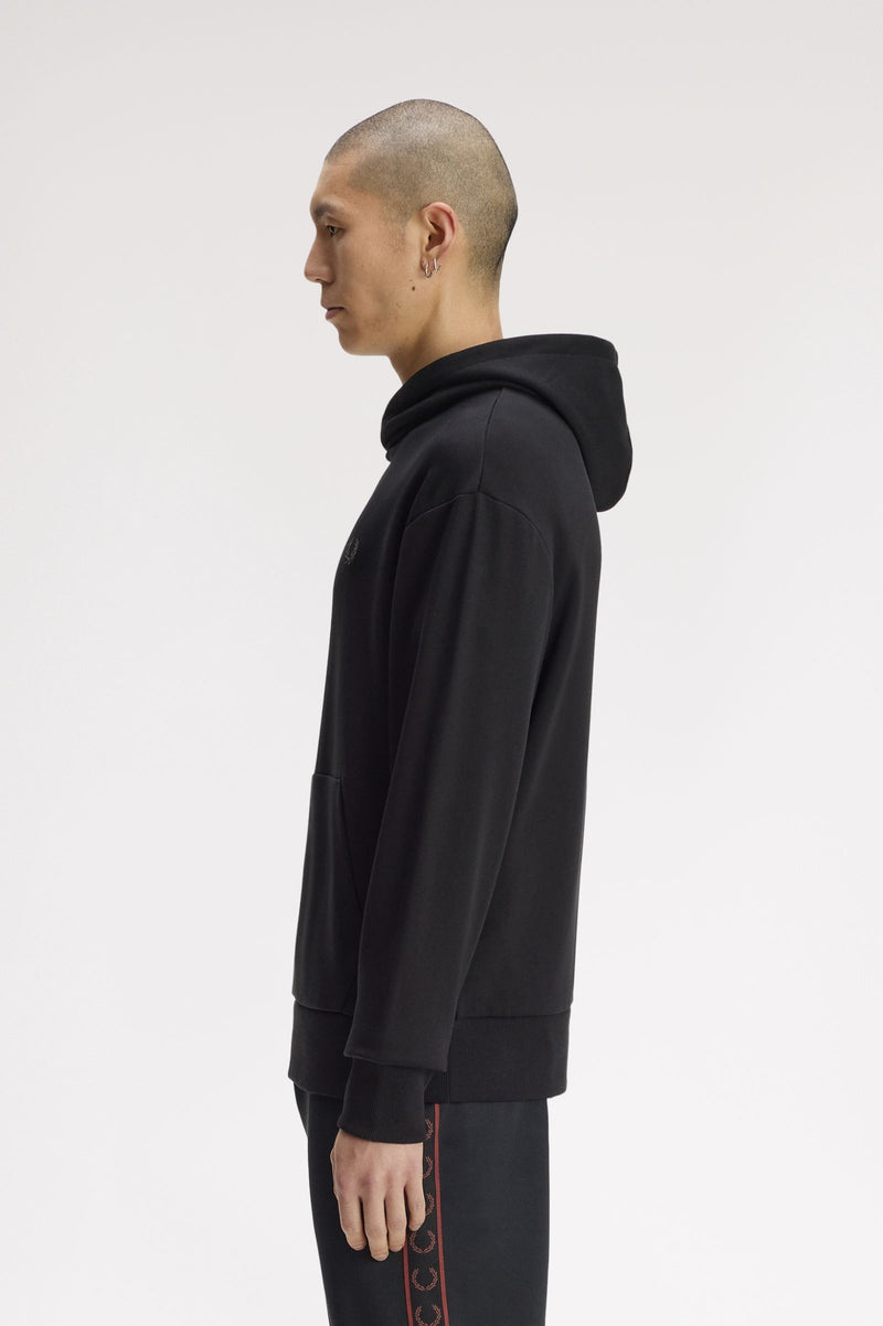 REFLECTIVE HOODED SWEATSHIRT