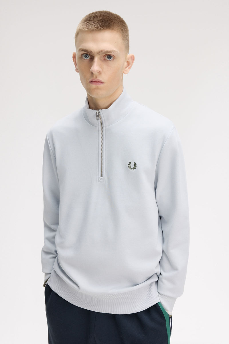 HALF ZIP SWEATSHIRT