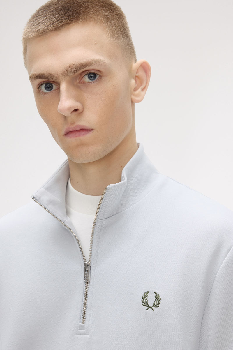 HALF ZIP SWEATSHIRT