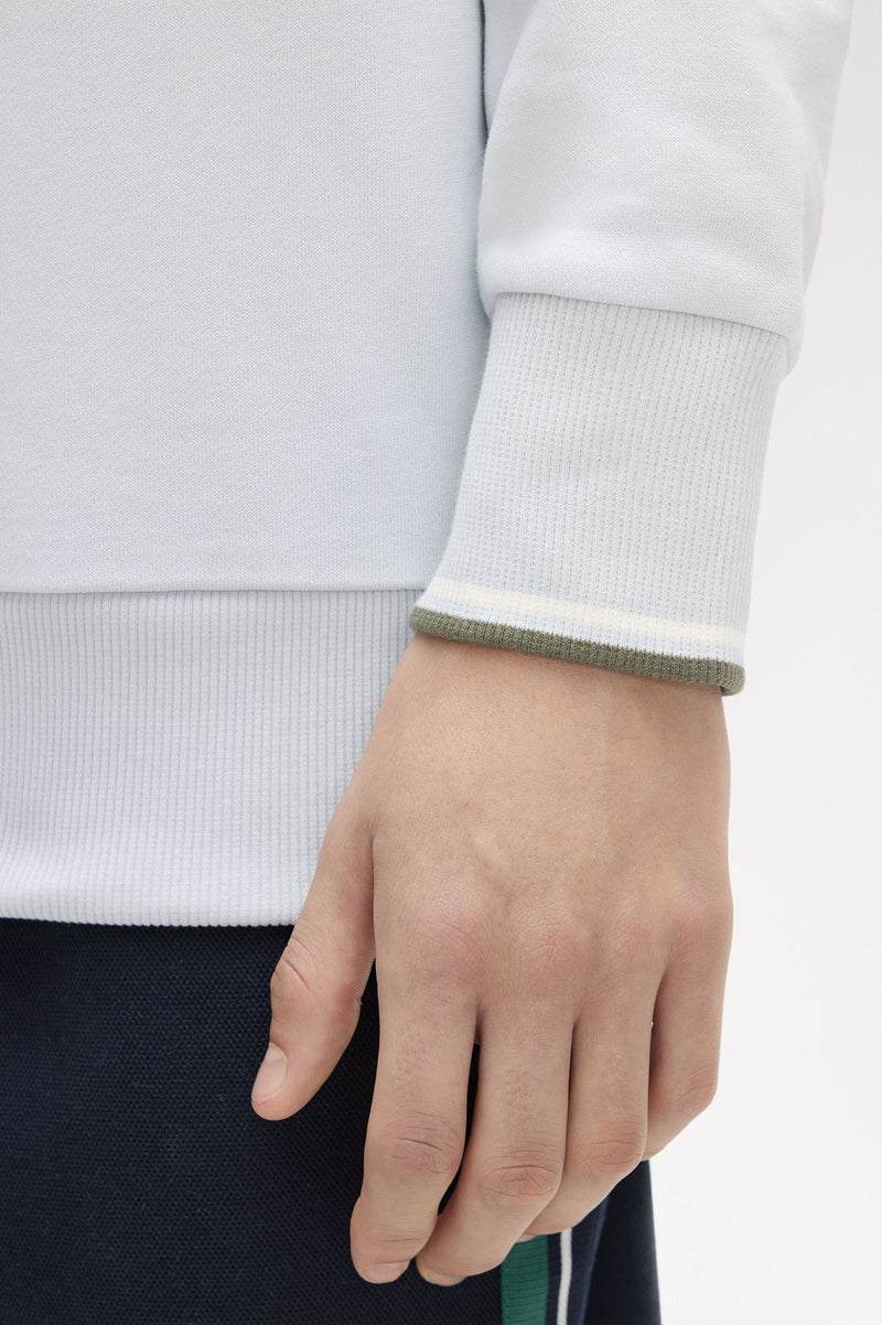 HALF ZIP SWEATSHIRT