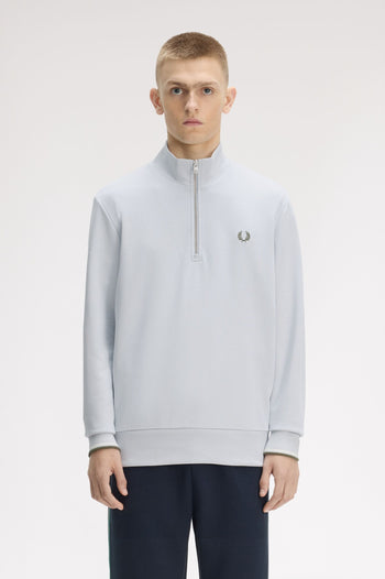 HALF ZIP SWEATSHIRT