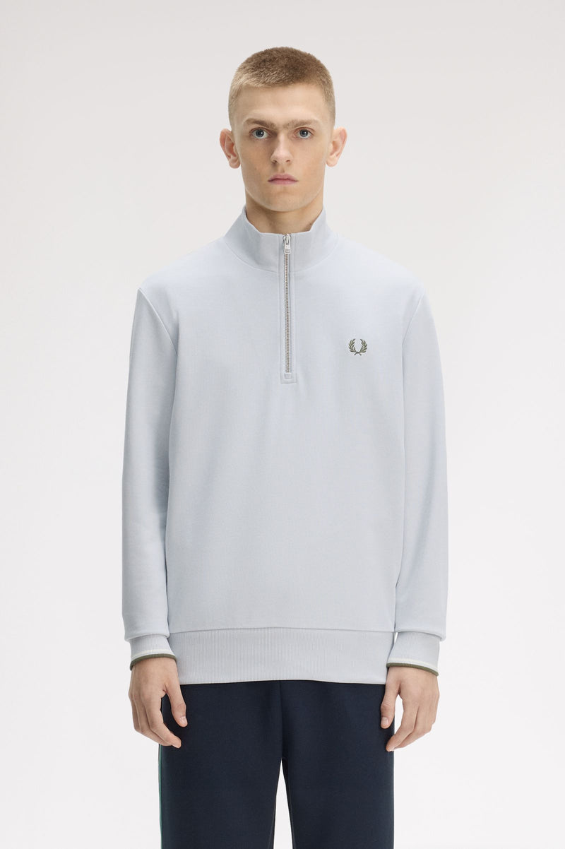 HALF ZIP SWEATSHIRT