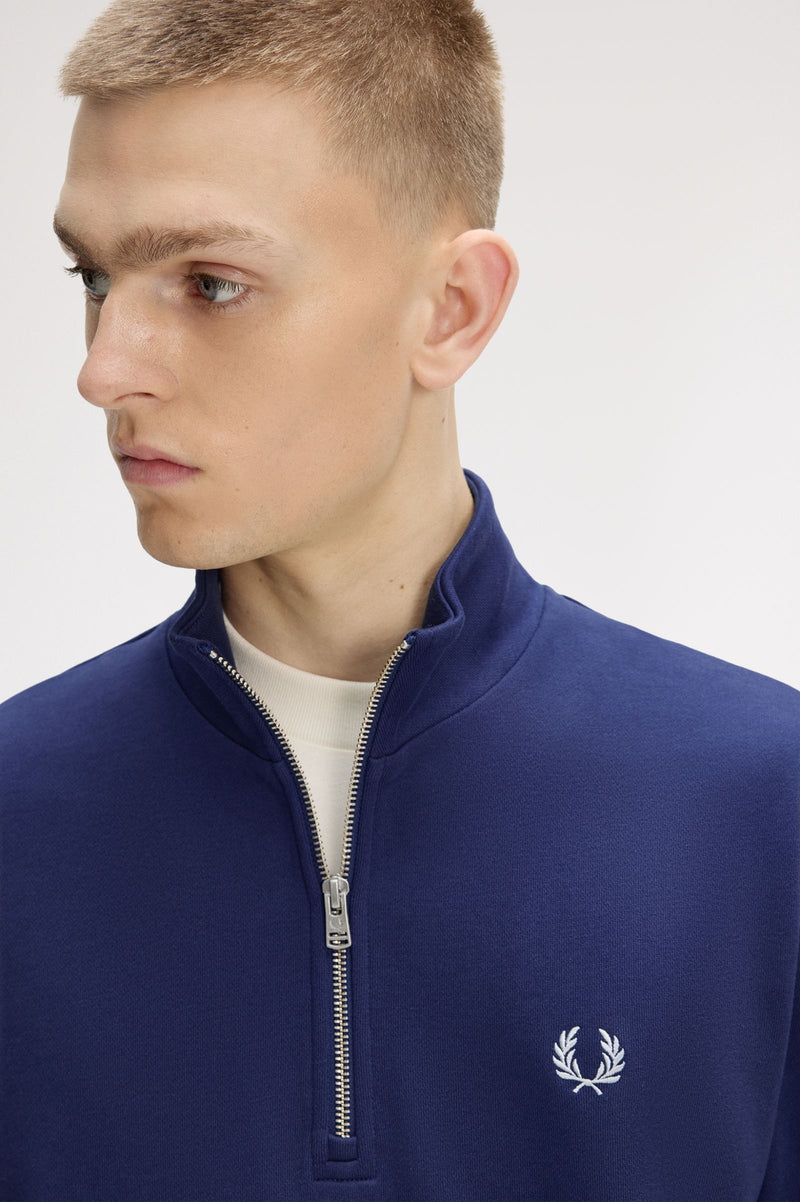 HALF ZIP SWEATSHIRT