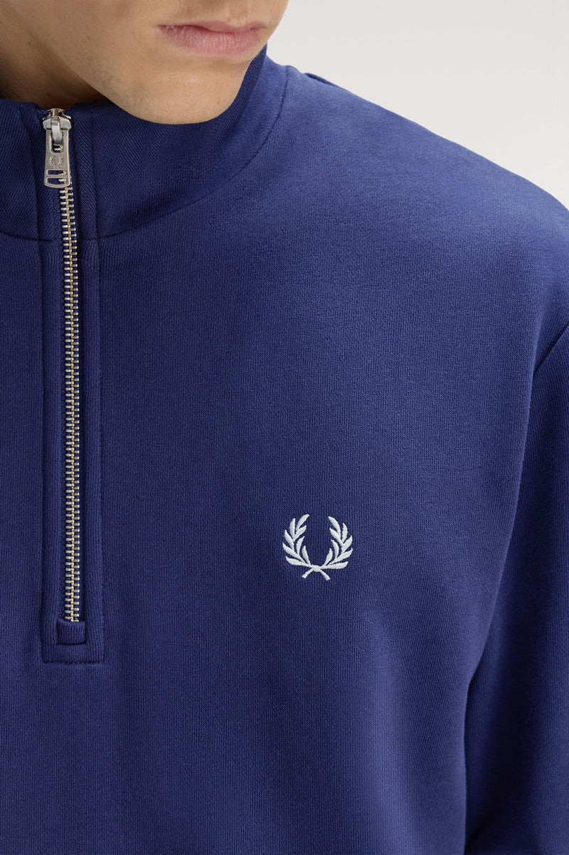 HALF ZIP SWEATSHIRT