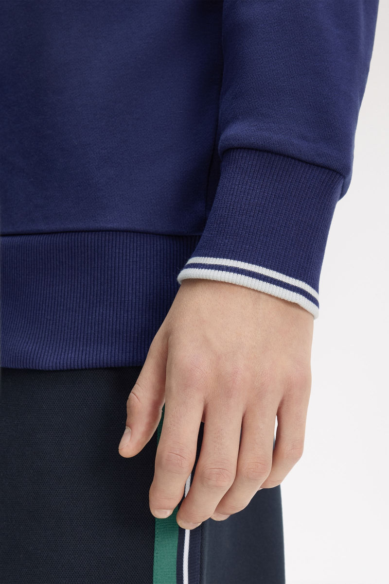HALF ZIP SWEATSHIRT