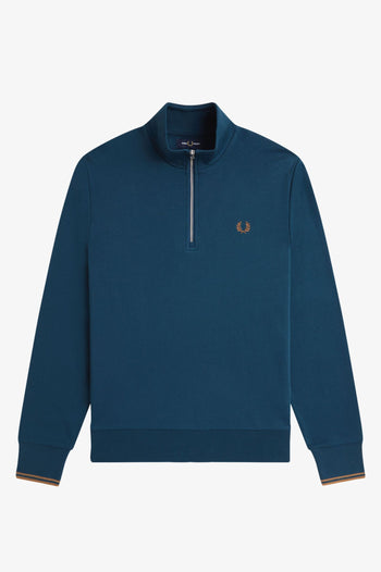 HALF ZIP SWEATSHIRT