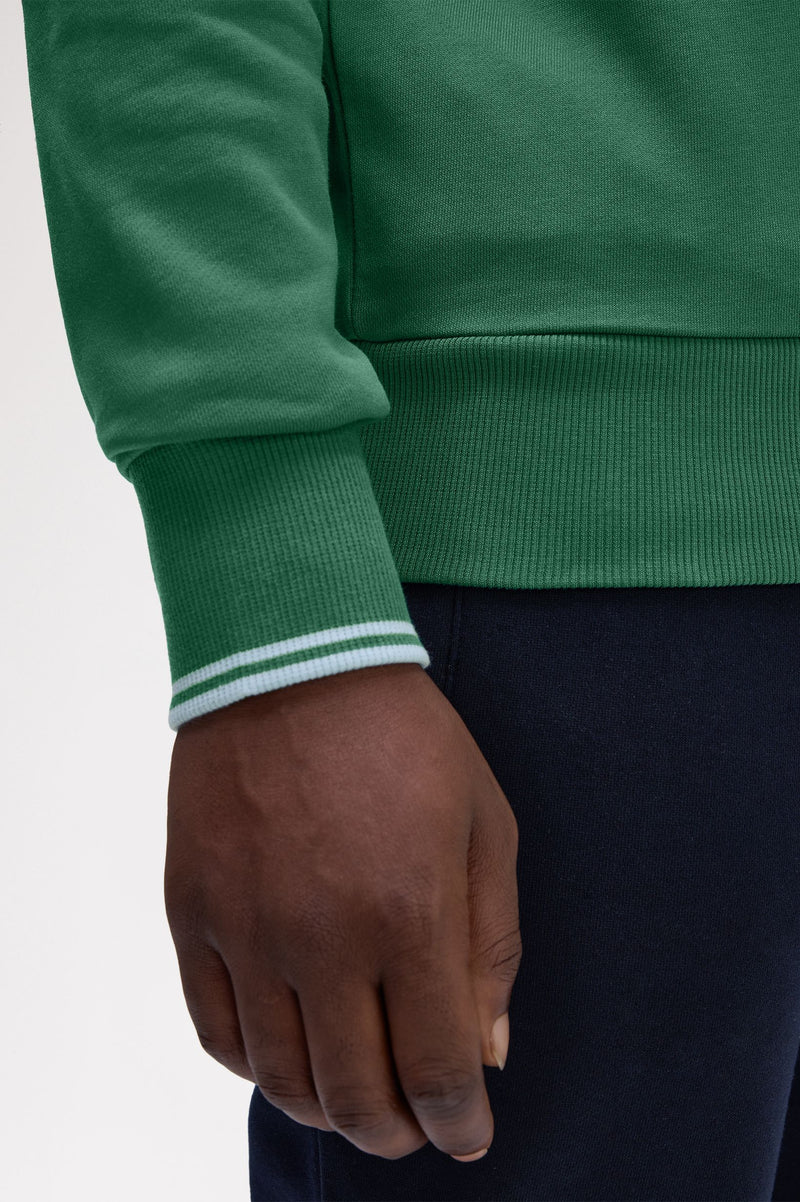 HALF ZIP SWEATSHIRT