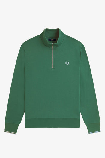HALF ZIP SWEATSHIRT