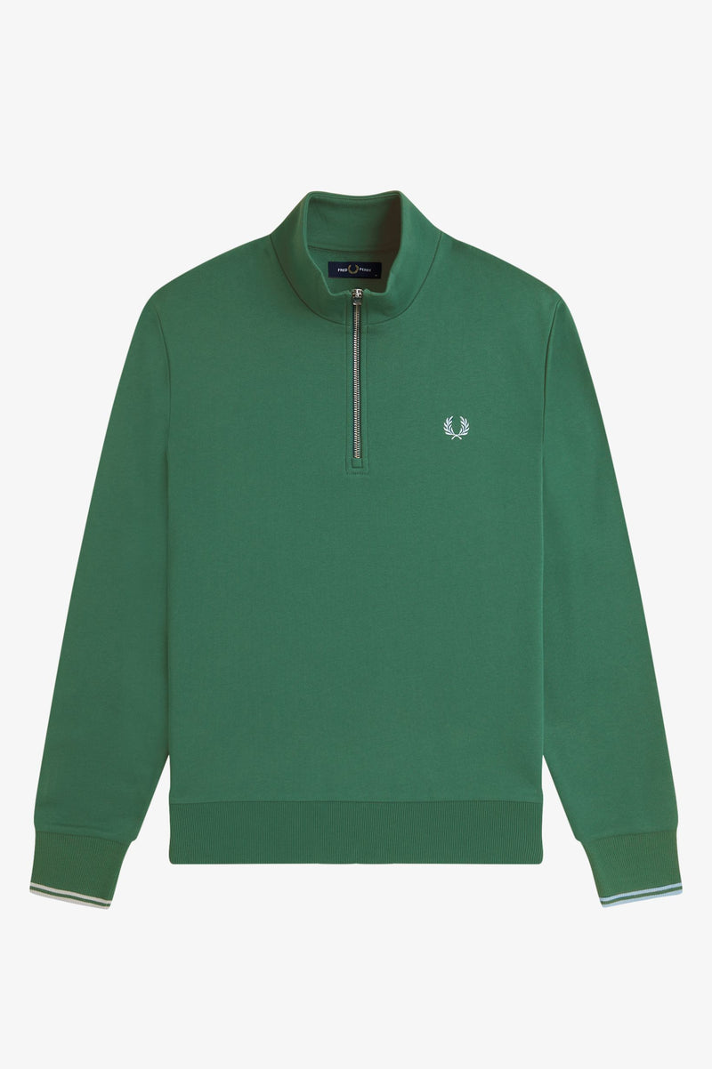 HALF ZIP SWEATSHIRT