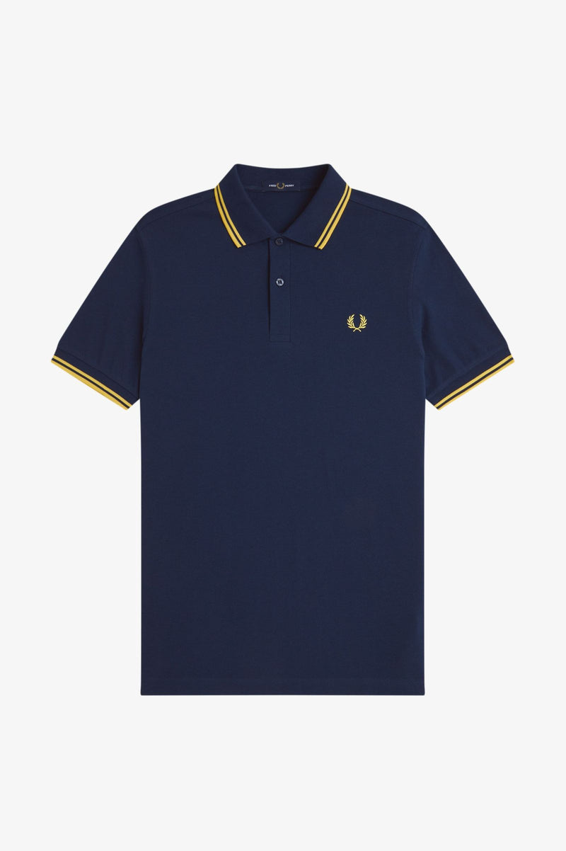 TWIN TIPPED FRED PERRY SHIRT