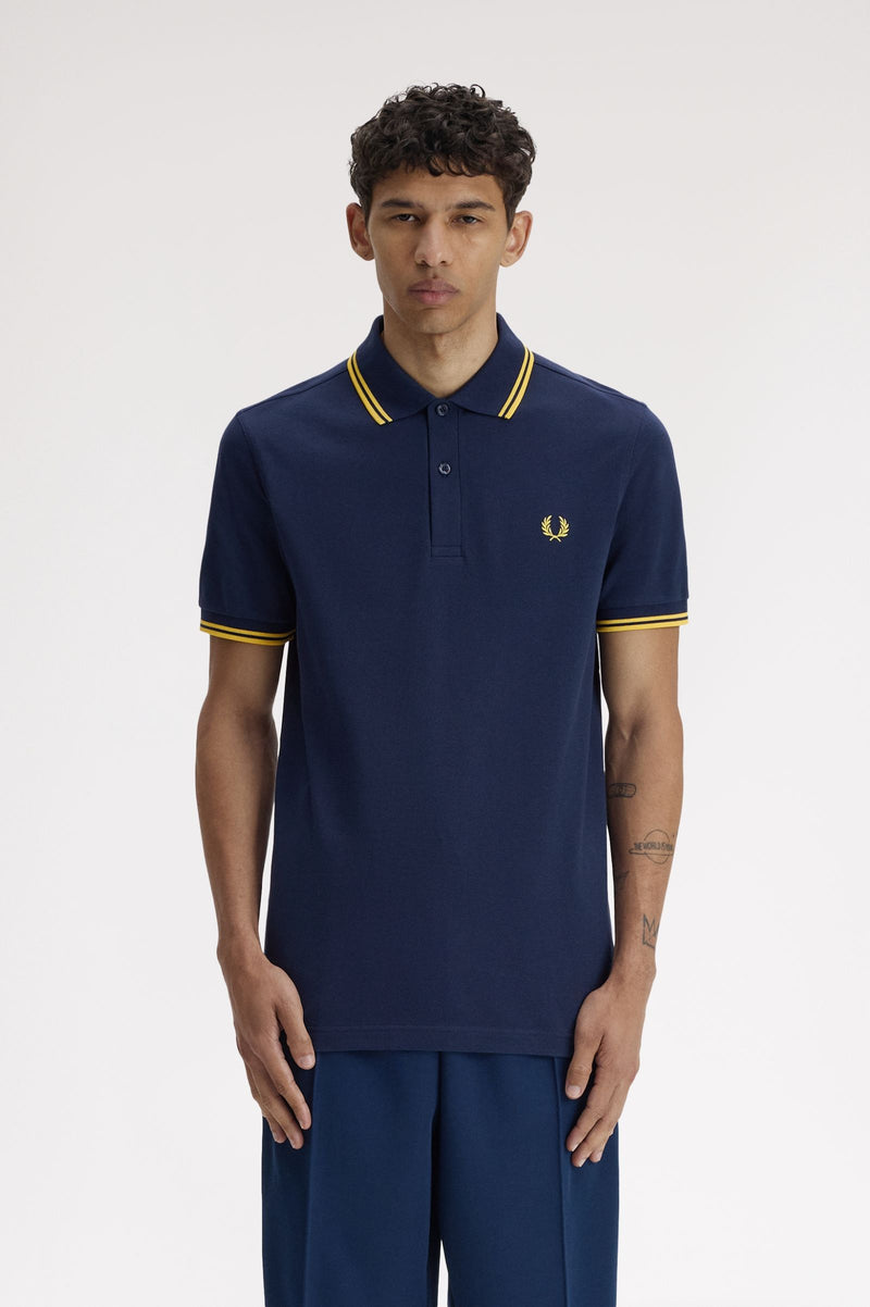 TWIN TIPPED FRED PERRY SHIRT