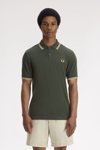 TWIN TIPPED FRED PERRY SHIRT