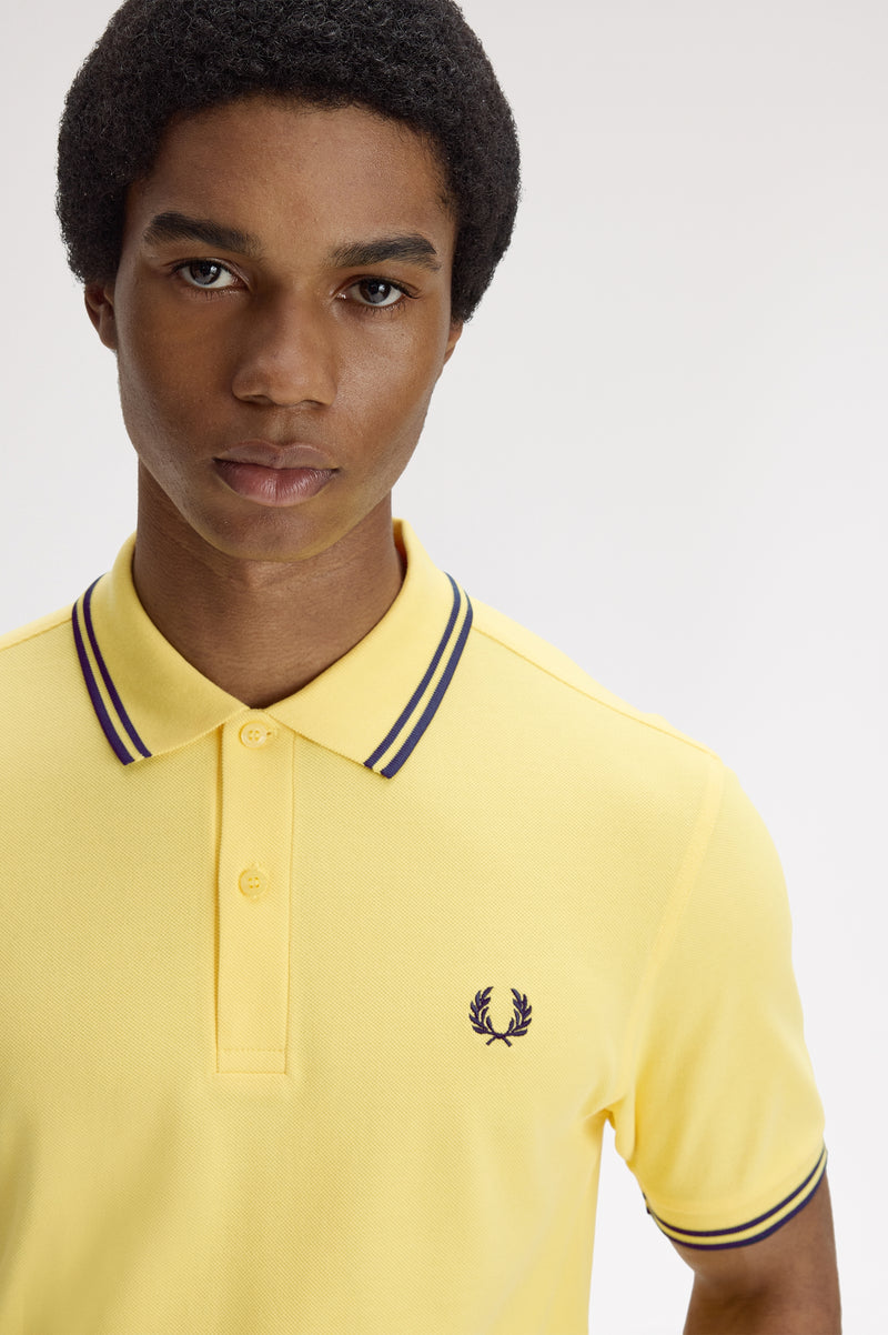 TWIN TIPPED FRED PERRY SHIRT