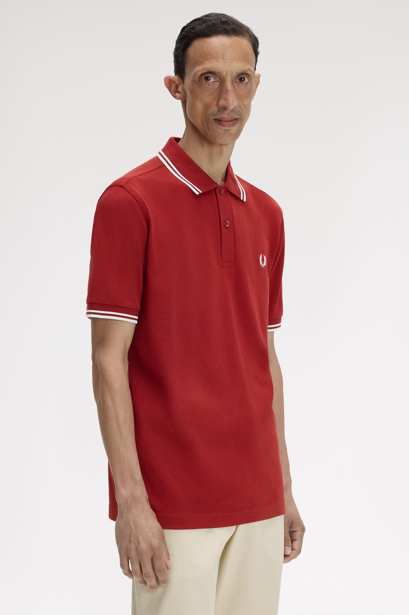 TWIN TIPPED FRED PERRY SHIRT